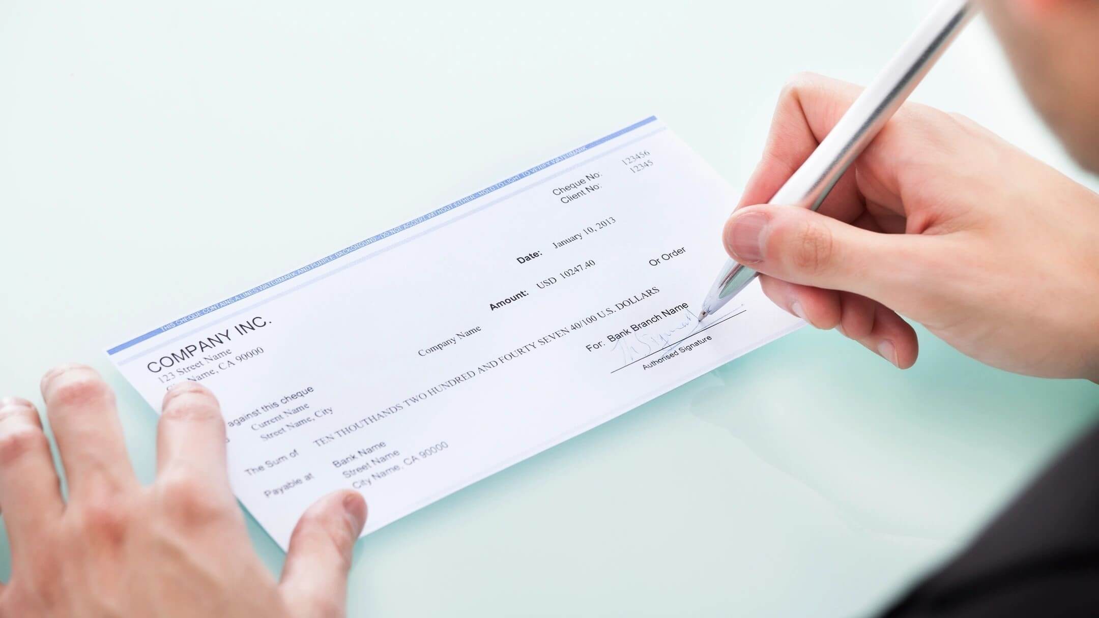 Mail a Check Safely and Securely
