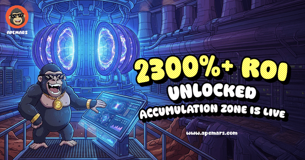 Missed Bitcoin, Hyperliquid? APEMARS Gains 2,300% ROI as Next Top Crypto Breakout