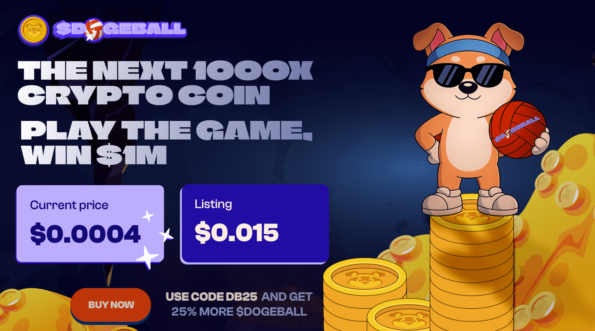 Why $DOGEBALL Is The Best Crypto Presale To Buy In 2026 For 3,650% Gains