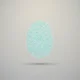 Glowing digital fingerprint with subtle ripple rings on a neutral background, symbolizing a startup's expanding online presence.