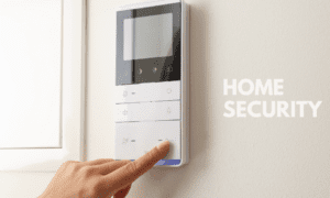 A reliable home security system now acts as a constant guard.