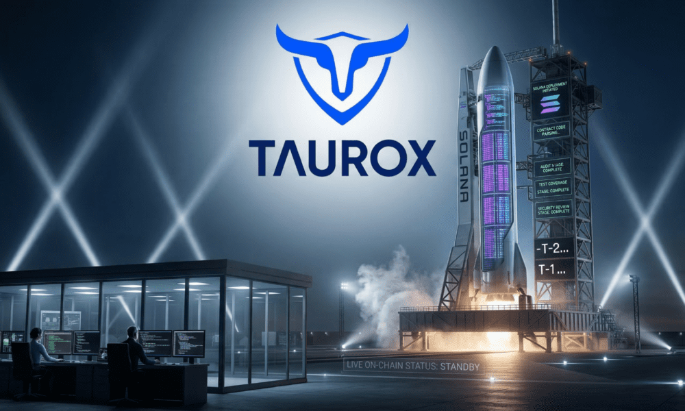 Analysts Are Choosing Taurox (TAUX) Over Solana (SOL) as It Reached Major Milestone by Opening Pre-KYA Registrations