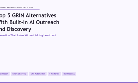 Best ALL-IN-ONE Influencer Marketing Software