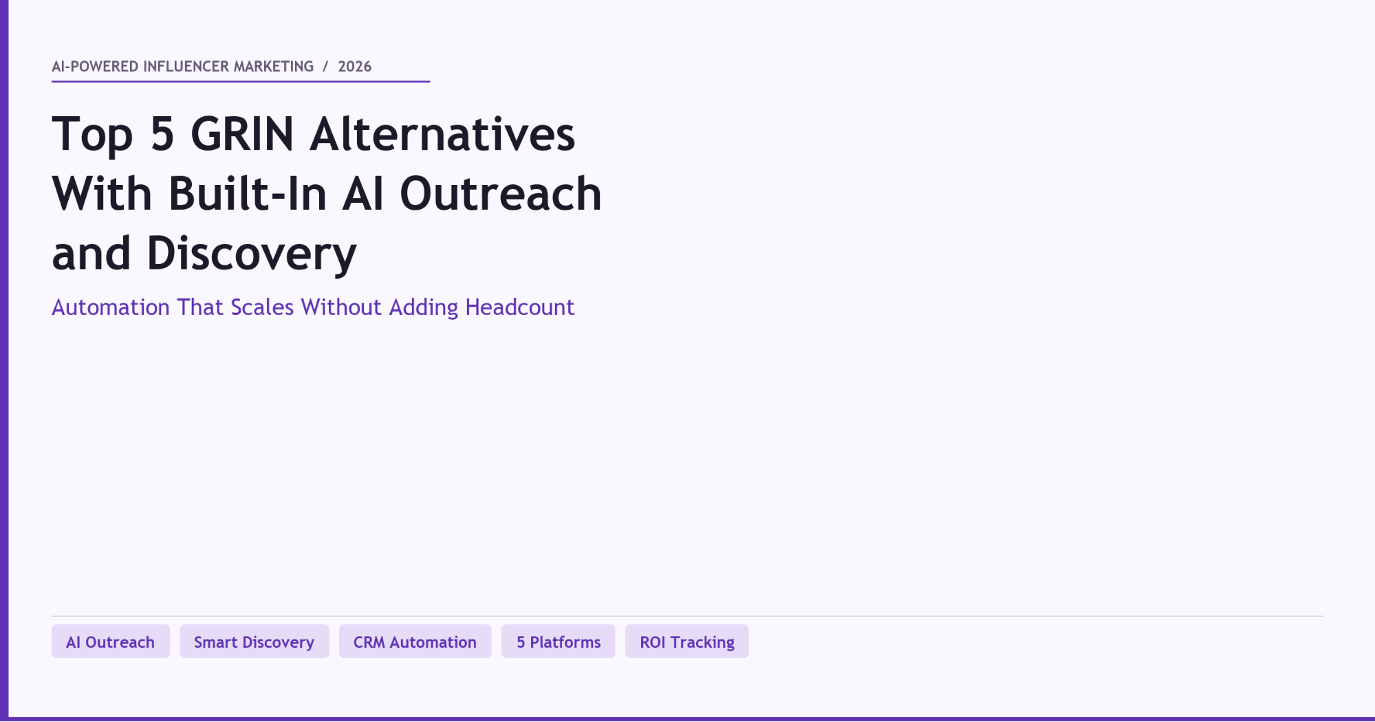Best ALL-IN-ONE Influencer Marketing Software