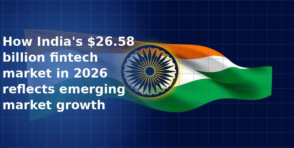 How India’s .58 billion fintech market in 2026 reflects emerging market growth