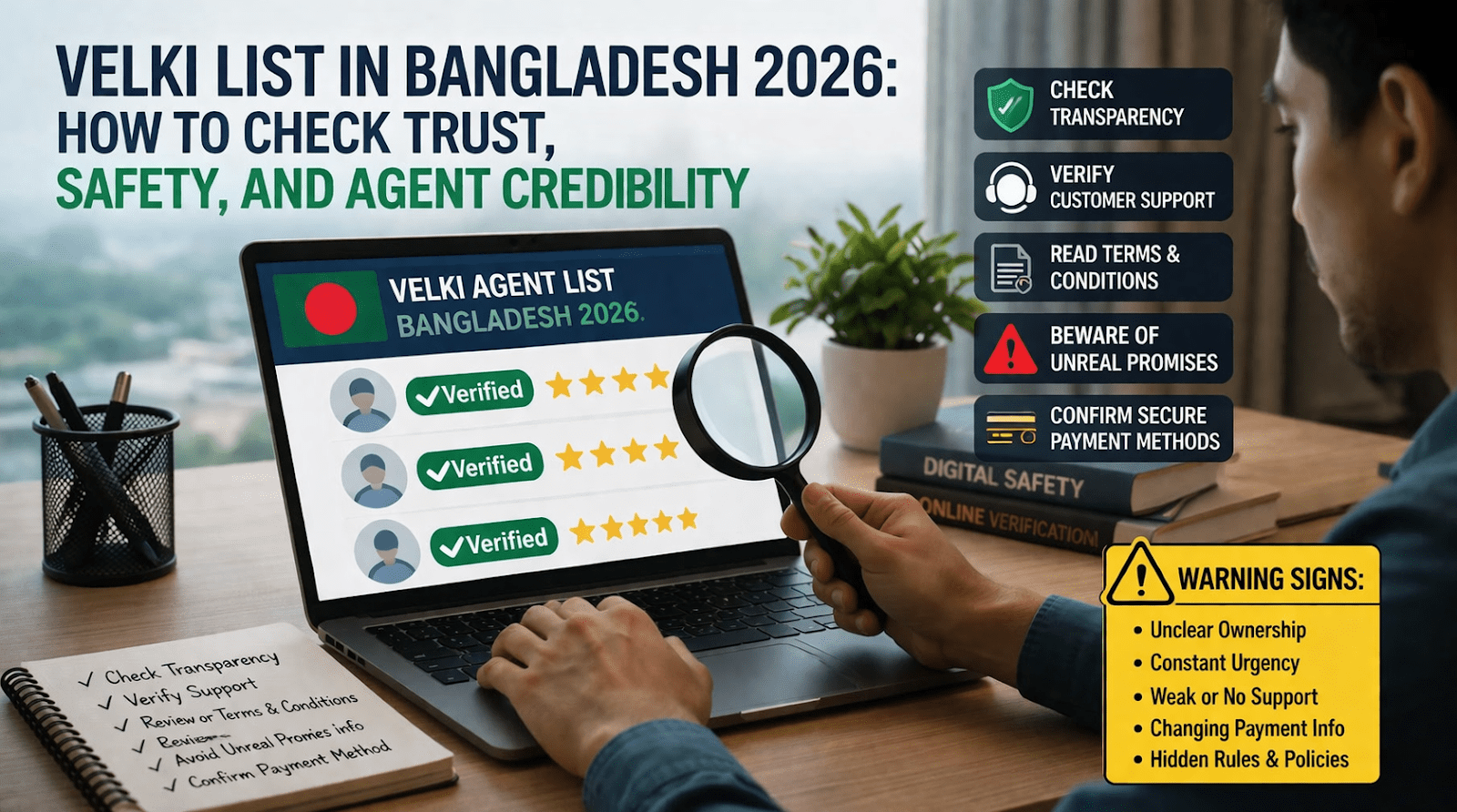 Velki List in Bangladesh 2026: How to Check Trust, Safety, and Agent Credibility