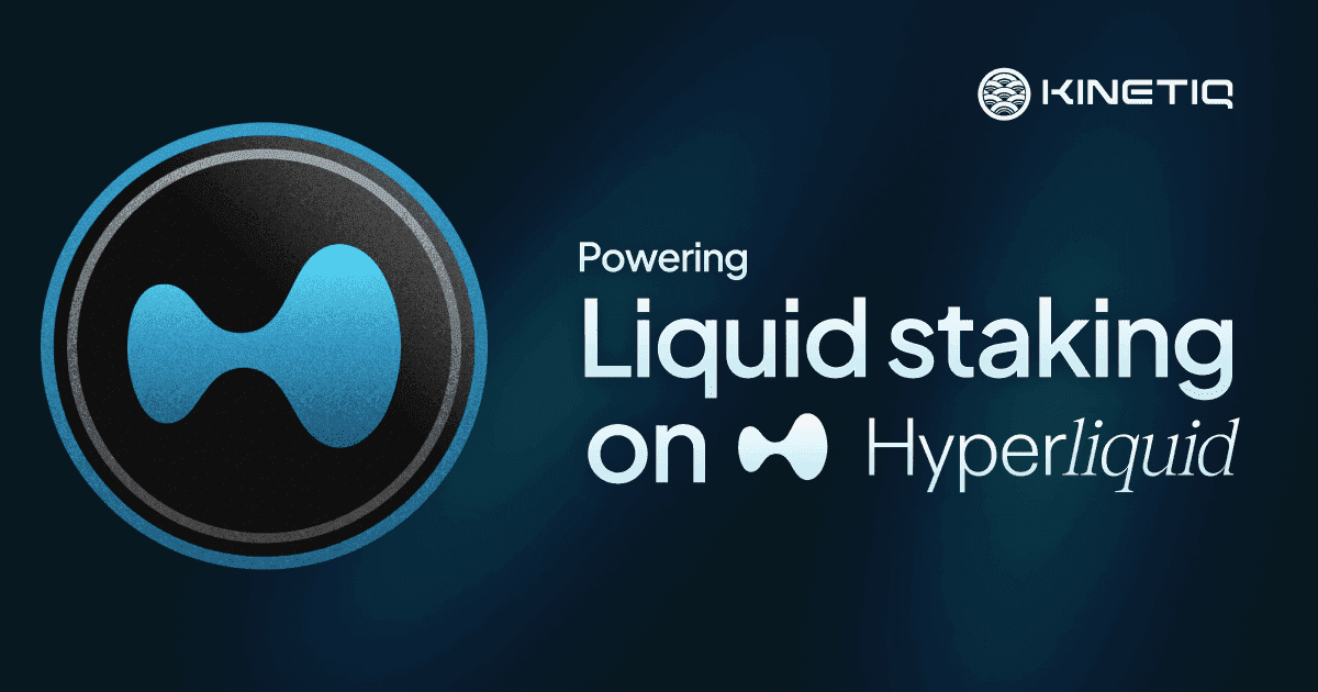 Liquid staking for the Hyperliquid ecosystem.