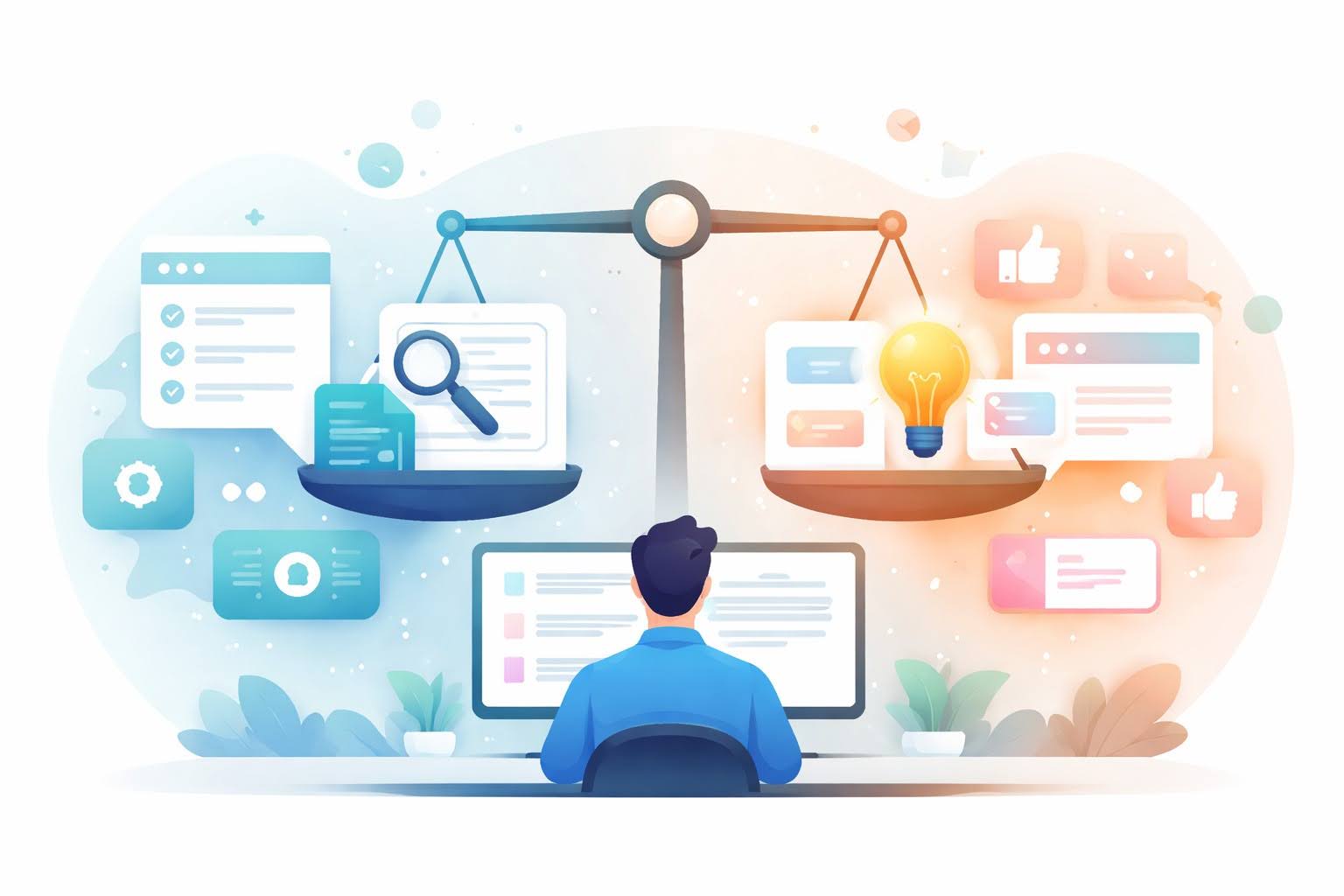 Finding the Balance Between User Control and Smart Suggestions