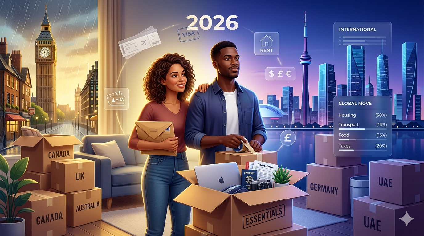 How Much Does It Cost to Move Abroad in 2026