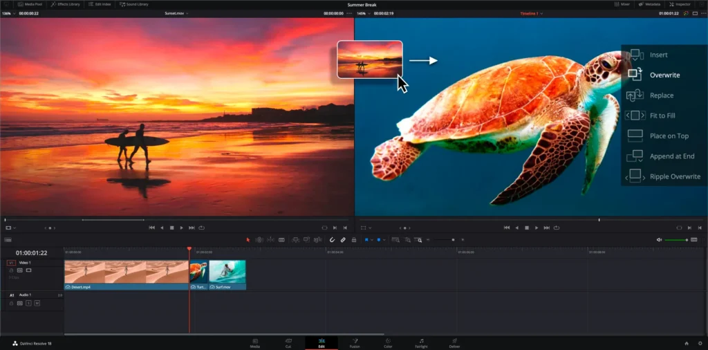 DaVinci Resolve Studio 20 20.3.2 Professional grade film