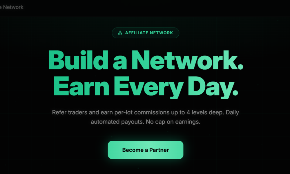 Crucial Markets unveils its multi-tier affiliate network, turning trader referrals