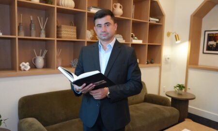 The war ended that chapter. He is now based in Florida, working to apply the same system to U.S. universities. We sat down with him to understand what the model actually involves, and how it holds up outside Ukraine.