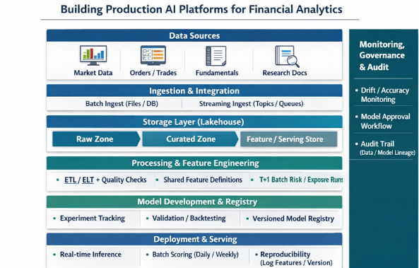 Building Production AI Platforms for Financial Analytics