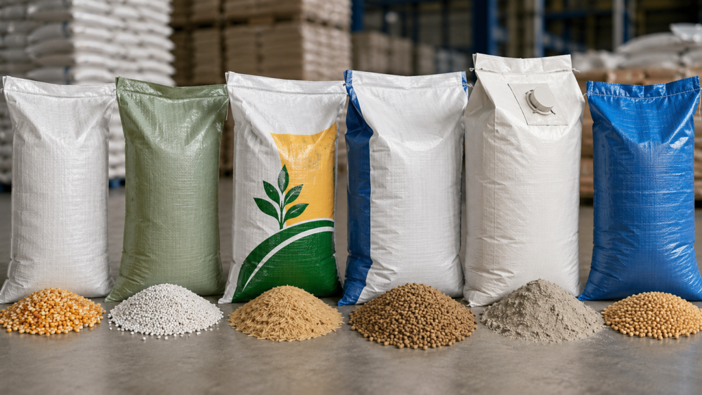 Most Common Types of PP Woven Bags | TAN HUNG JSC