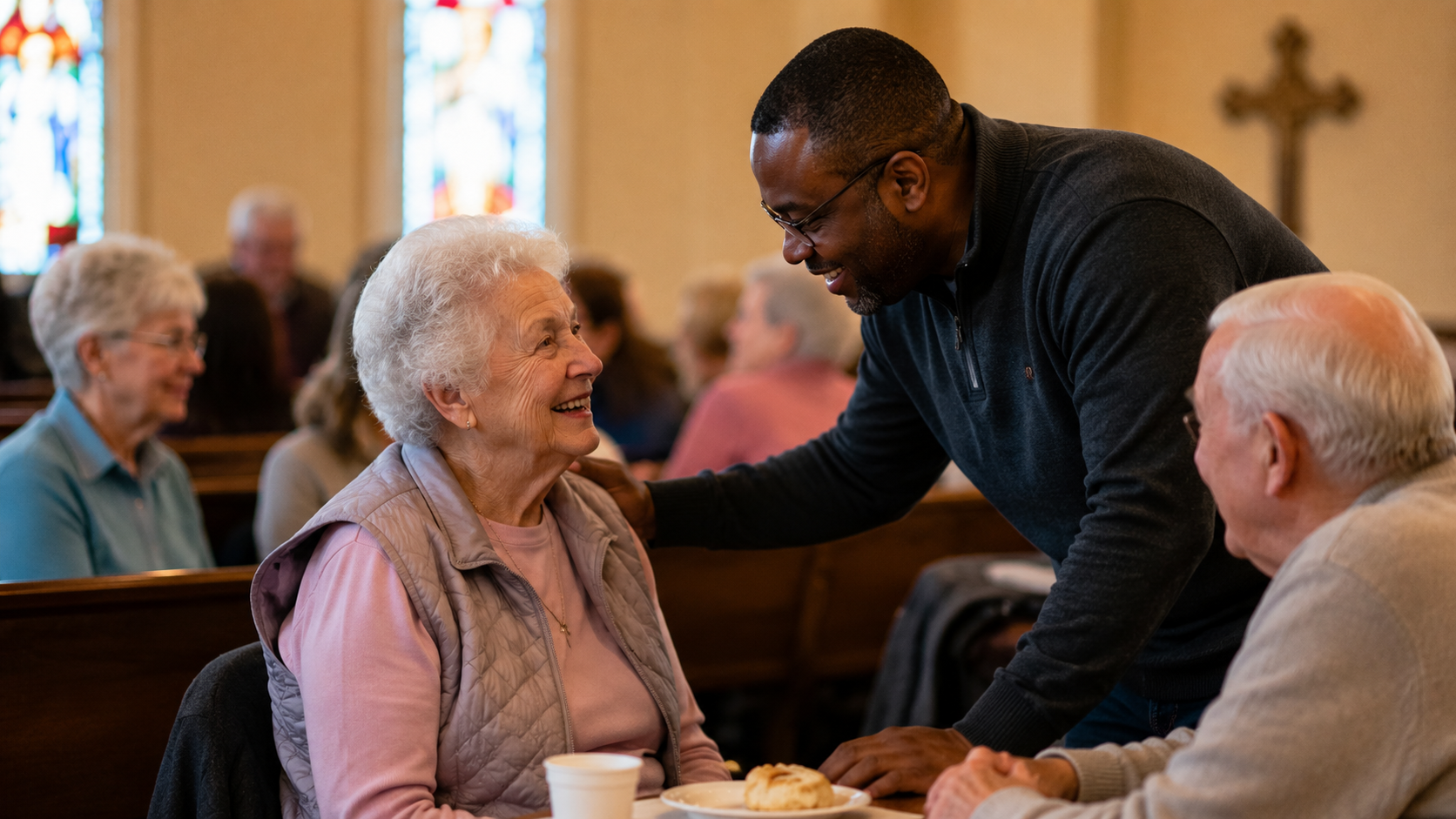 The Role of Churches in Reducing Senior Isolation