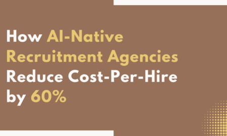 With the help of AI, the cost of recruiting may go down by up to 60 percent. This will include bulk resume filtering, a quicker time-to-fill, reduced dependence on third-party agencies, and more.