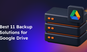 Best 11 Backup Solutions for Google Drive