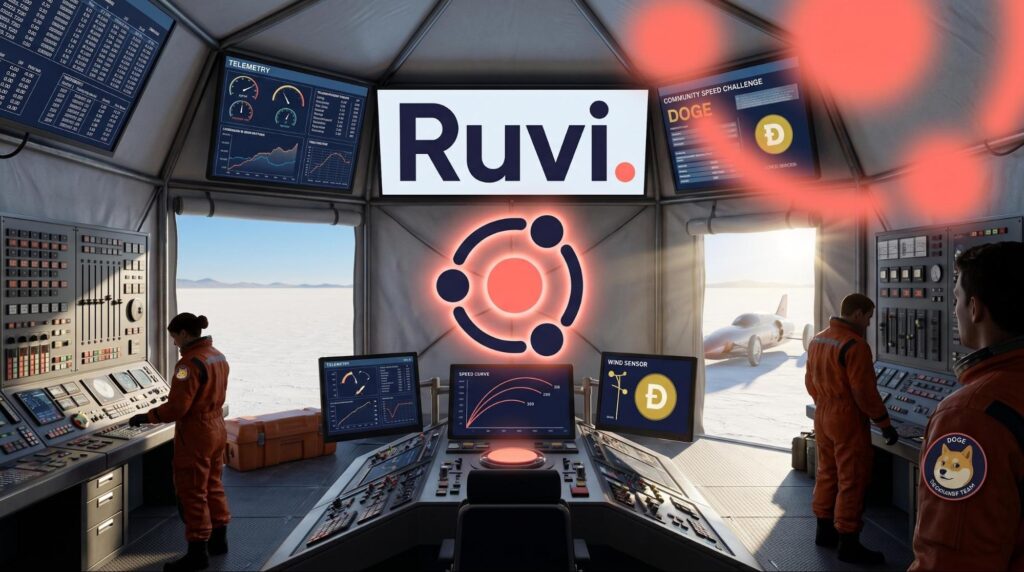 Dogecoin Slides 2% While RUVI Is Attracting Investors Hunting for the Next 100x Opportunity