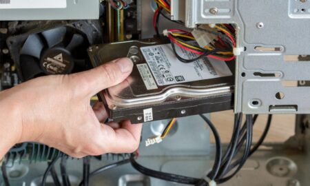 He bought a "new" hard drive, plugged it in and found 800 GB of data worth thousands of dollars