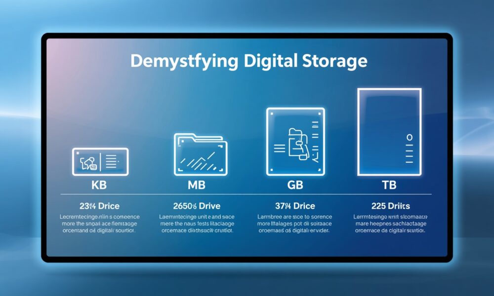 Demystifying Digital Storage: Which Is Bigger KB, MB, GB, or TB?