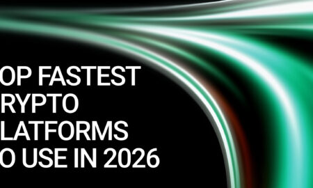 Below are the top 5 fastest crypto platforms to use in 2026. 