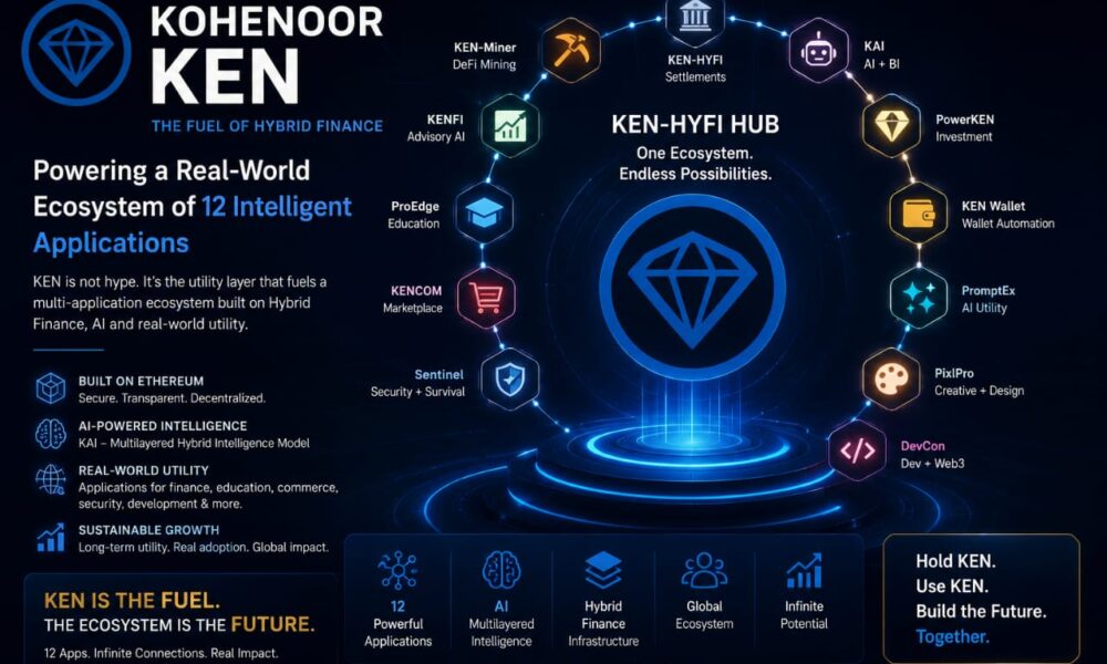 Kohenoor KEN: The Fuel Behind a Real World Hybrid Finance and AI Ecosystem