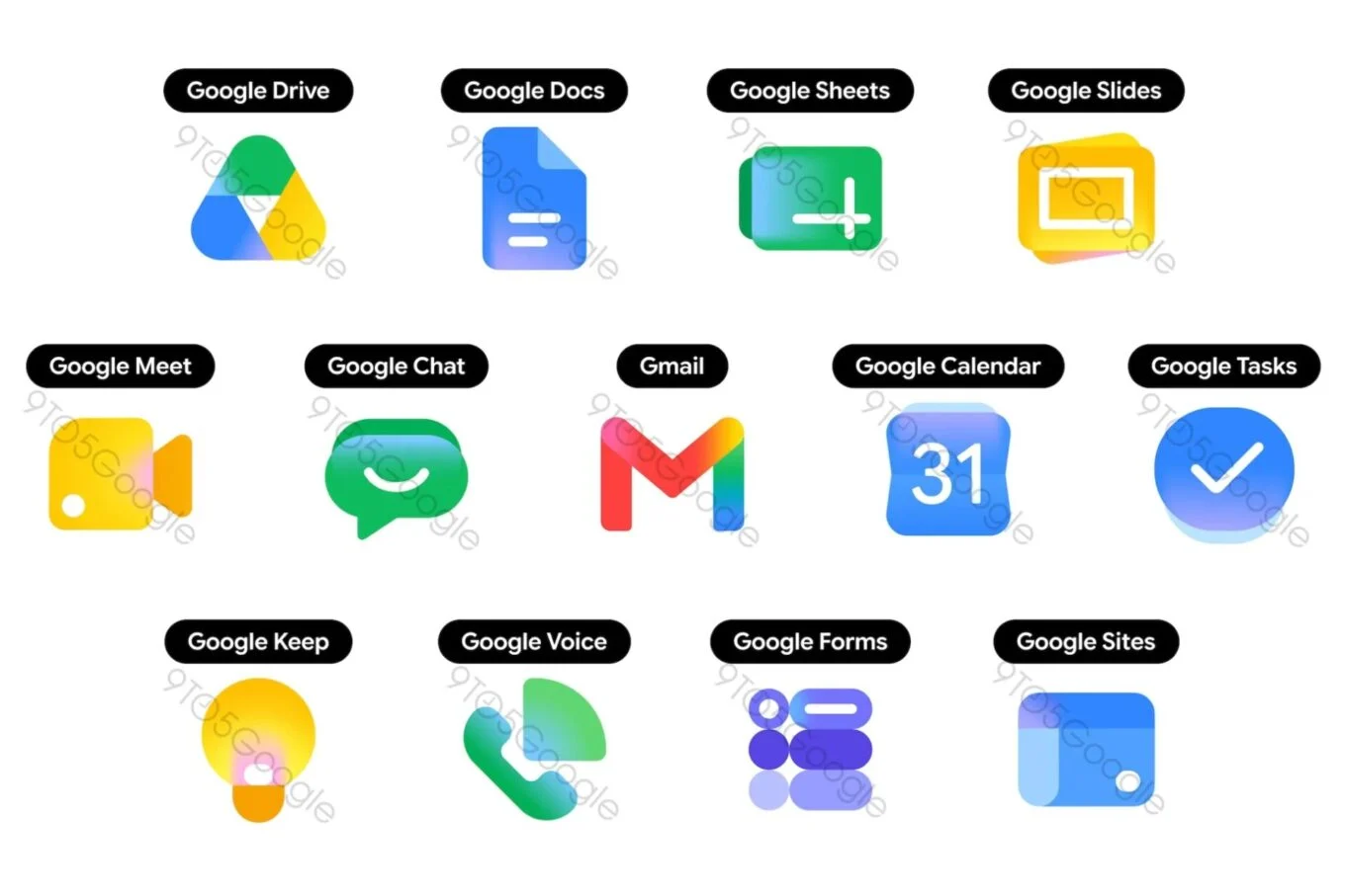 brand new logo google