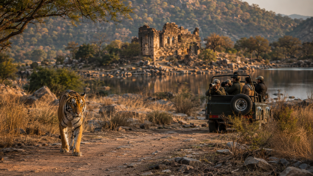 Compare Corbett and Ranthambore for a 5-Day Wildlife Photography Trip in November on a ₹50K Budget