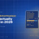 Editorial hero for DAO governance in America 2026: navy proposal panel with 72 percent yes votes feeding an EXECUTE on-chain box.