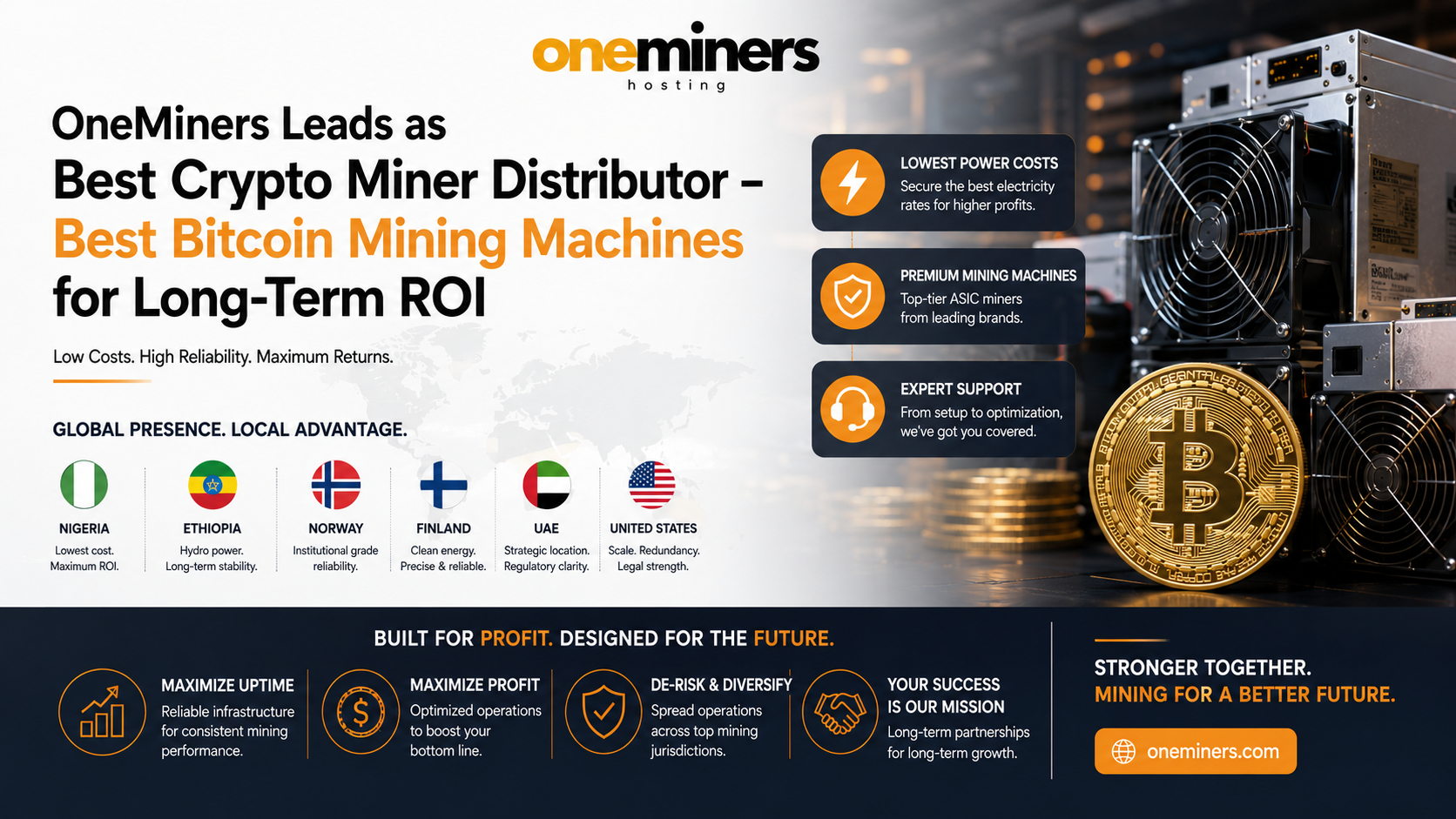 OneMiners Leads as Best Crypto Miner Distributor – Best Bitcoin Mining ...