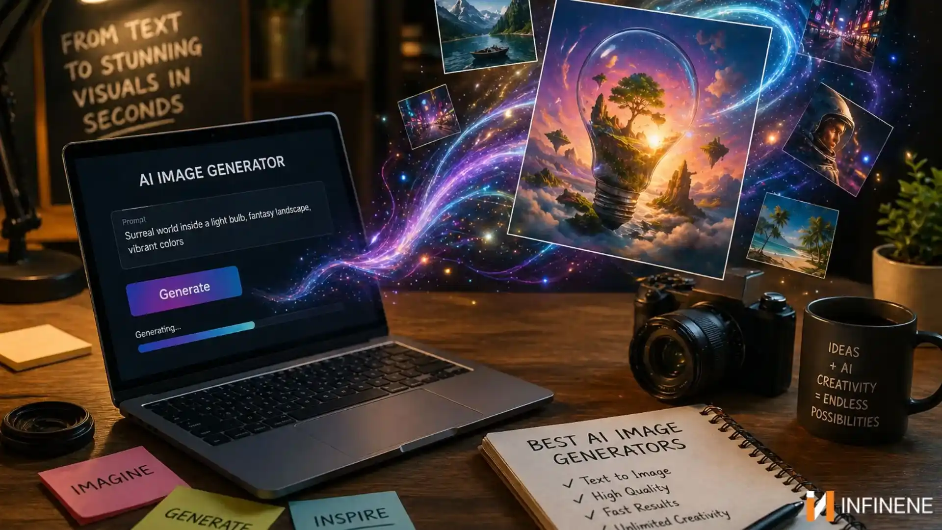 Turn Any Text Into Stunning Visuals With an AI Image Generator ...
