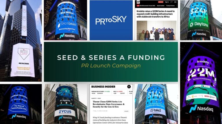 PR to SKY Launches New Funding PR Campaign for Startups