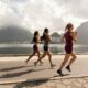Busy professional practicing healthy lifestyle habits while working remotely