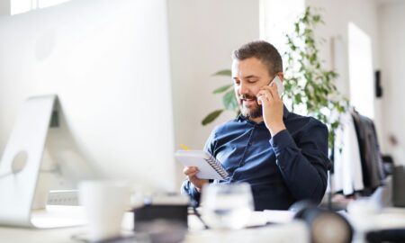 Small business owner building a powerful online presence with SEO and digital marketing strategies