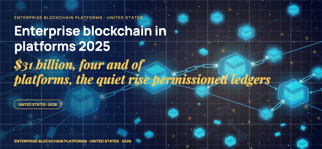 Multiple stylised blockchain nodes connected by glowing chain links, hexagonal block containers with stacked transaction blocks, scattered fragments of distributed ledger entries.