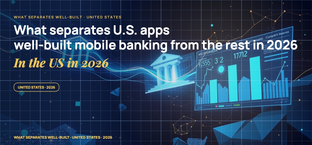 Stylised geometric financial dashboards floating in layered depth, glowing data streams arcing between abstract bank silhouettes, scattered fragments of charts and ledgers, particle field.