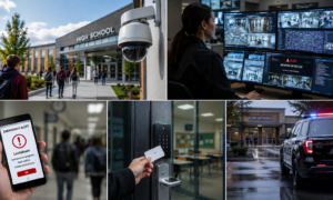 The best school security system is not always the one that detects the most categories of activity. The stronger question is whether the system can turn detection into action. Cameras, AI analytics, access control, and alerts all have value, but they are most effective when connected to a practiced emergency response process.