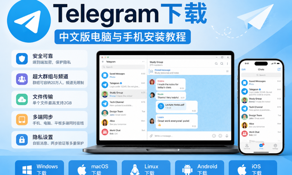 Download Telegram Chinese Version for PC, Android & iPhone – Complete Guide