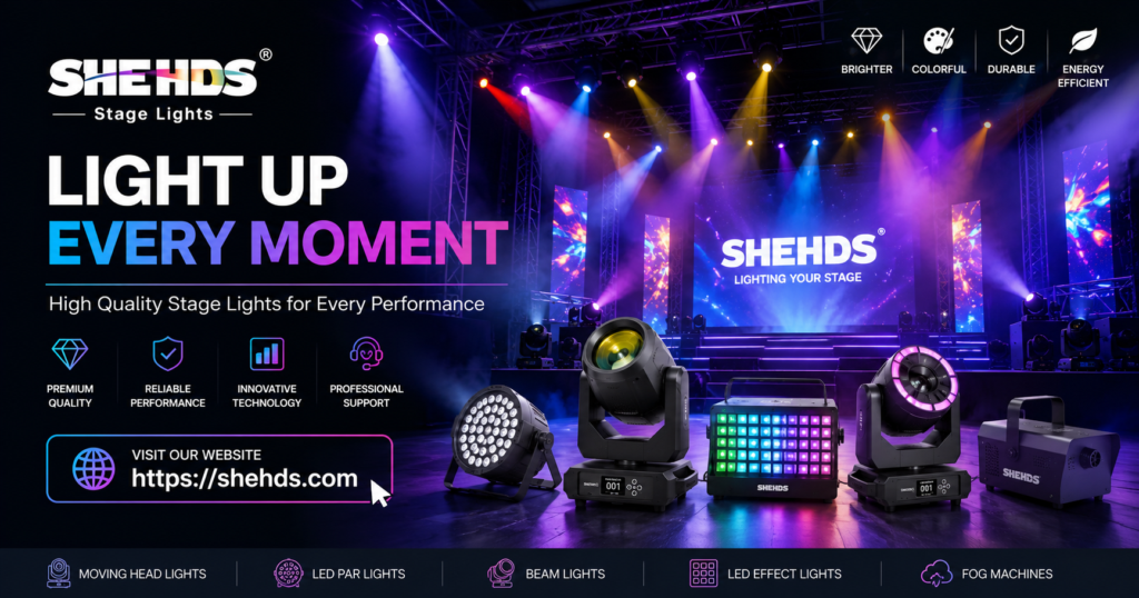 Right SHEHDS Stage Lights for Your Setup