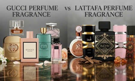 Gucci Perfume Fragrance vs Lattafa Perfume Fragrance