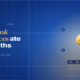 TechBullion Tier 1 editorial featured image for Microservices Architecture Is Quietly Eating the Monoliths Inside US Banks, with a topic-unique SVG metaphor and a Fraunces italic gold keyword phrase "US bank microservices" in the headline on the navy gradient editorial composite.