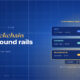 TechBullion Tier 1 editorial featured image for Blockchain for Payments in America 2026: Where the Rails Are Quietly Real, with a topic-unique SVG metaphor and a Fraunces italic gold keyword phrase "blockchain payments" in the headline on the navy gradient editorial composite.