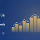 Claude Design hero illustration with bar-chart growth graphic and gold trend line alongside headline reading Digital Lending Platforms in the US: How Tech-First Originators Are Rewriting the Credit Stack.