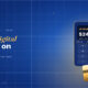 TechBullion Tier 1 editorial featured image for US Digital Wallet Infrastructure: 13.7B Visa Tokens and the Plumbing Behind the Tap, with a topic-fitting SVG metaphor and a Fraunces italic gold keyword phrase "US digital wallets" in the headline on the navy gradient editorial composite with two-tier grid and warm gold glow.