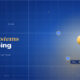 TechBullion Tier 1 editorial featured image for DeFi in America 2026: Where the Quiet Reset Has Left Real Use Cases Standing, with a topic-fitting SVG metaphor and a Fraunces italic gold keyword phrase "US financial systems" in the headline on the navy gradient editorial composite with two-tier grid and warm gold glow.