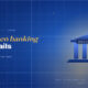 TechBullion Tier 1 editorial featured image for Open Innovation in US Finance: Why Banks Now Spend More on Outside Builders Than Internal Labs, with a topic-fitting SVG metaphor and a Fraunces italic gold keyword phrase "US open banking" in the headline on the navy gradient editorial composite with two-tier grid and warm gold glow.