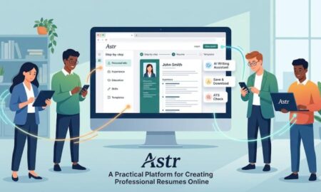 Astr: An Online Resume Maker Built for the Modern Job Search