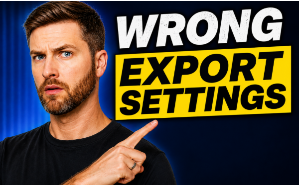 Wrong Export Settings