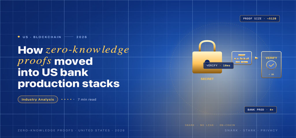 Zero-Knowledge Proofs Move Into US Bank Production Stacks - TechBullion