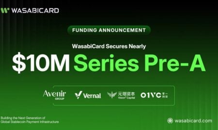 WasabiCard Raises Nearly US$10 Million to Expand Stablecoin-Powered Global Payment Infrastructure